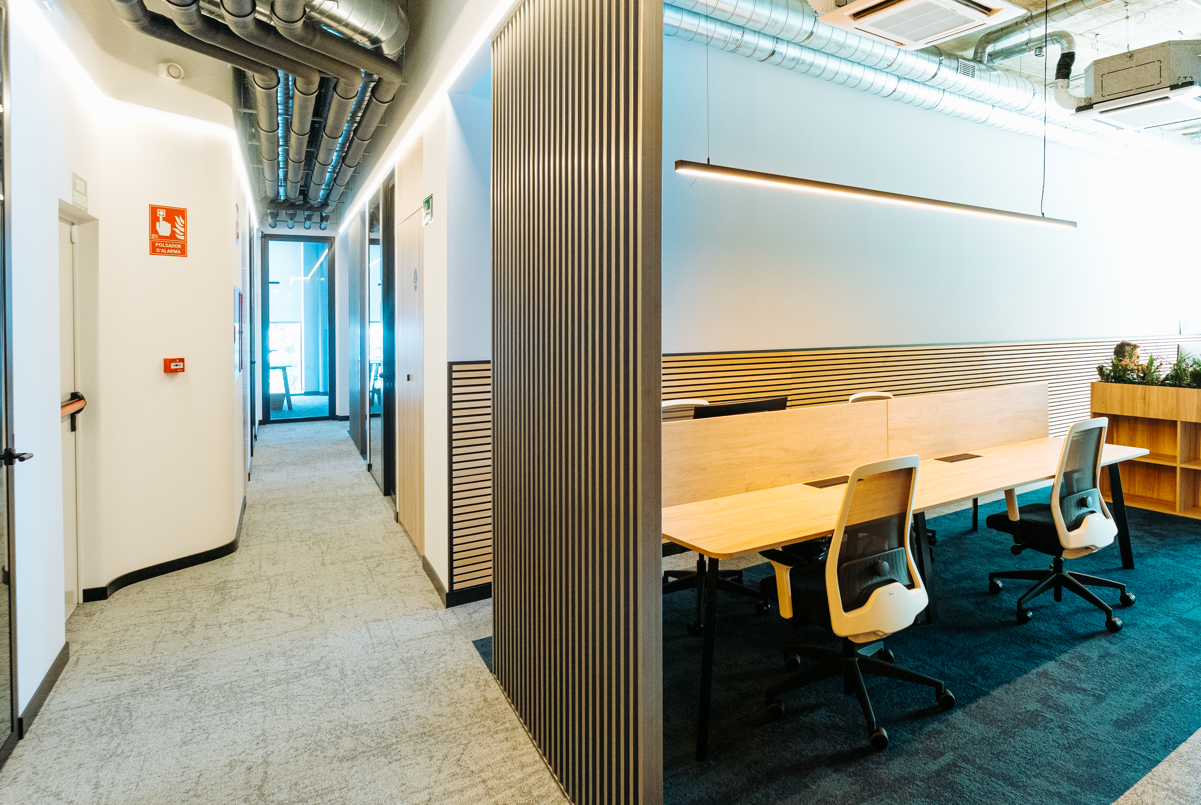 Coworking de Ingeni diseñado por Alotark: nuevas oficinas modernas, eficientes y orientadas al bienestar